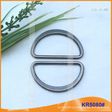 Tamanho interno 40mm Metal Buckles, Regulador de metal, Metal D-Ring KR5080